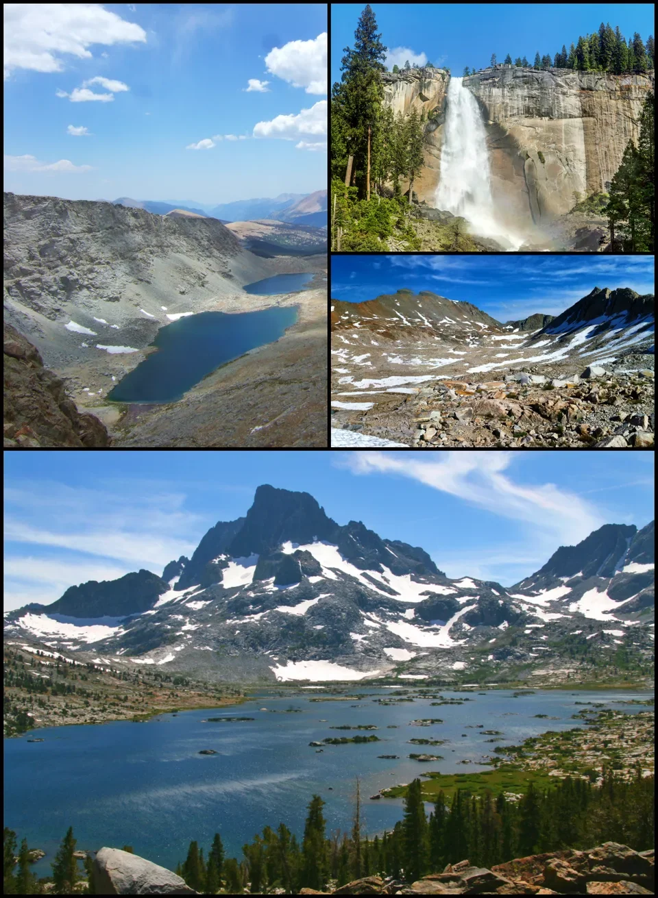John Muir Trail dans la Haute Sierra, parmi les meilleurs sentiers de randonnée