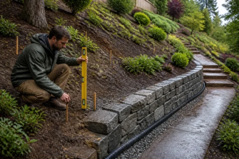 Aménager un jardin en pente : comment stabiliser le terrain et créer un espace durable