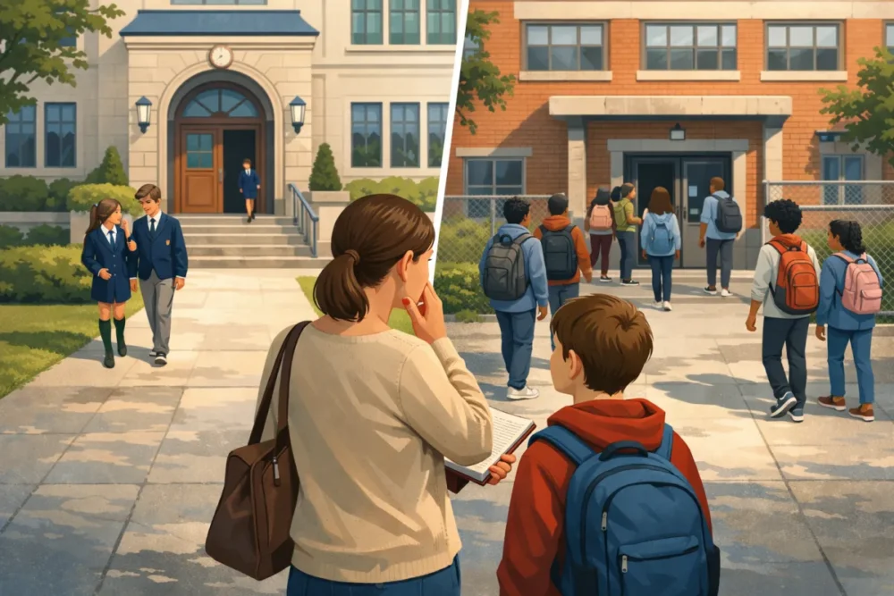 Collège privé ou public : comment choisir le bon établissement pour votre enfant