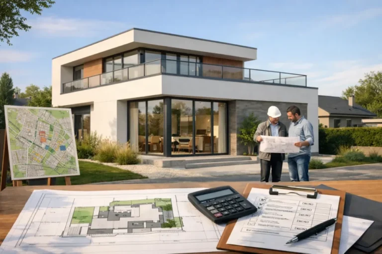 Maison à toit plat : avantages, inconvénients et règles d’urbanisme à connaître avant de se lancer