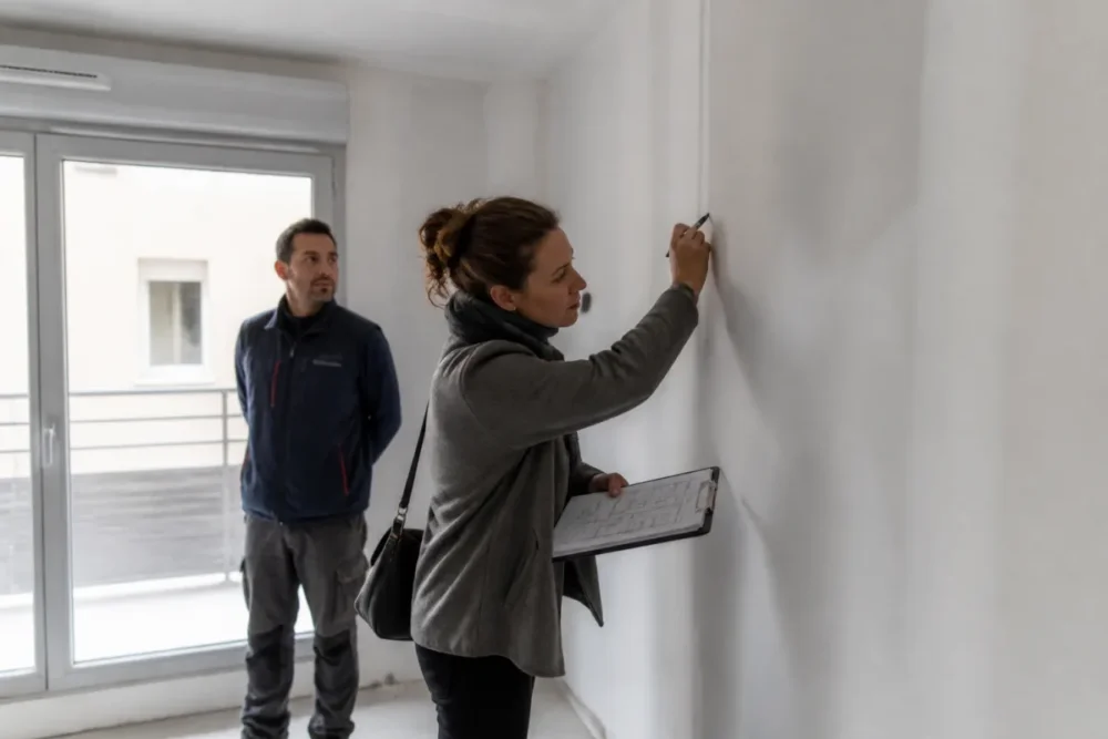 Visite de livraison d’un logement neuf avec réserves à vérifier