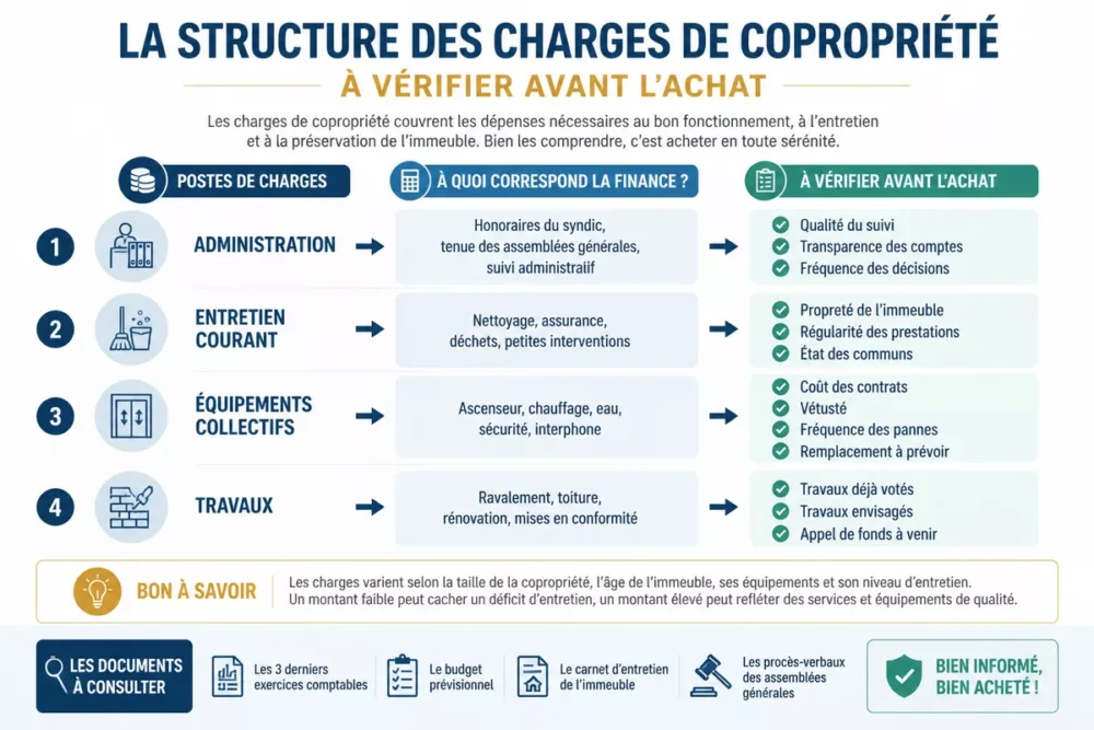 charges copropriete postes a identifier
