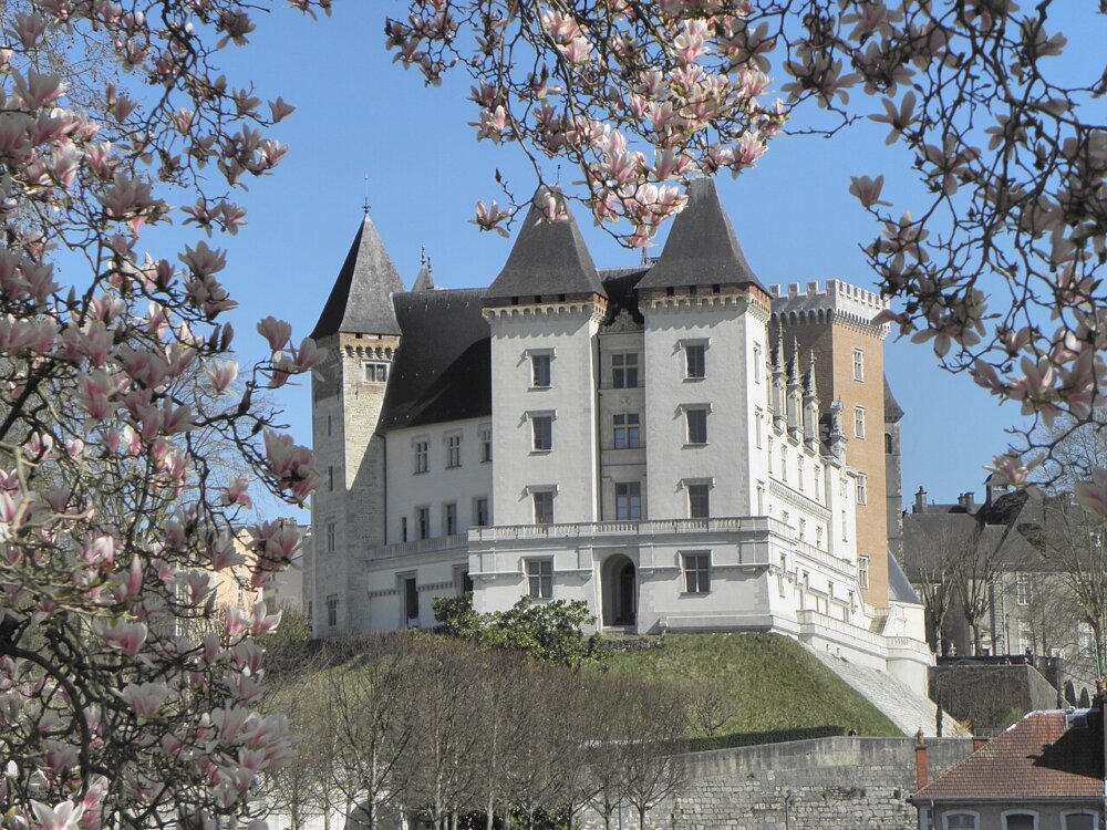 Château de Pau, repère patrimonial dans une ville sportive France au cadre de vie actif