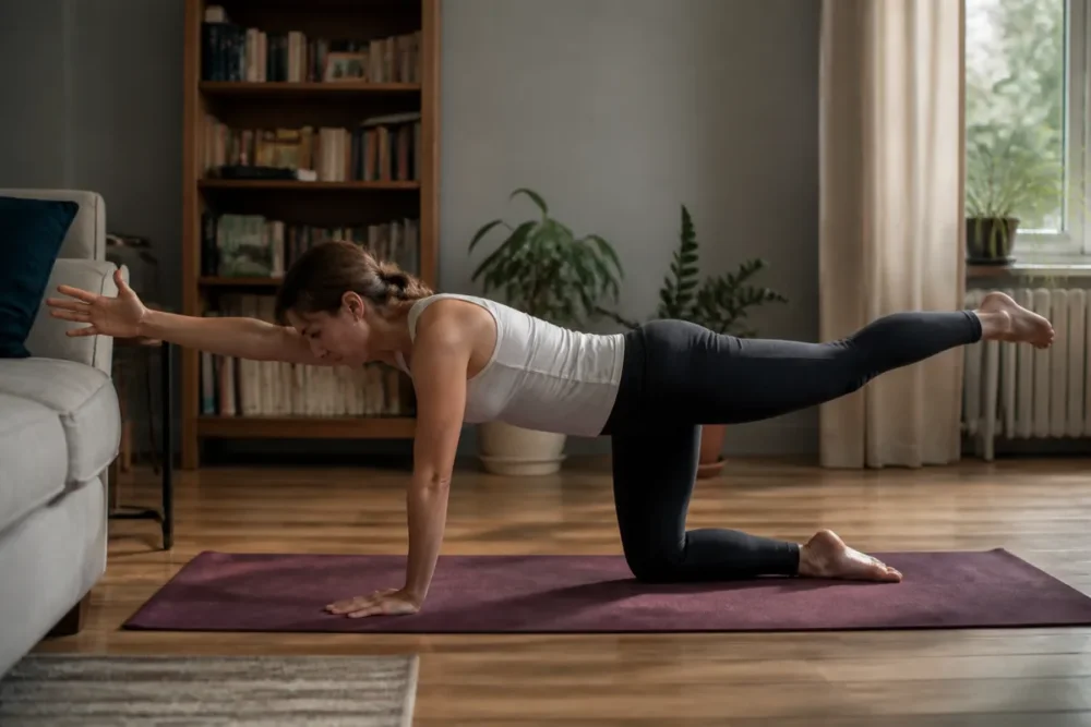 Exercice bird dog comme alternative pour protéger le dos
