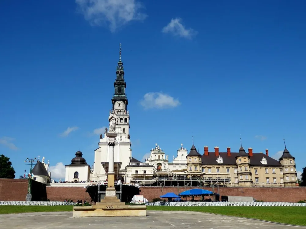 Monastère de Jasna Góra à Częstochowa pour une visite monuments Pologne spirituelle