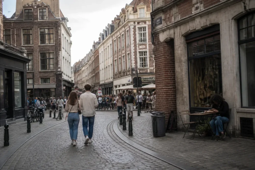 Rue du Vieux-Lille pour comprendre où vivre à Lille selon son mode de vie
