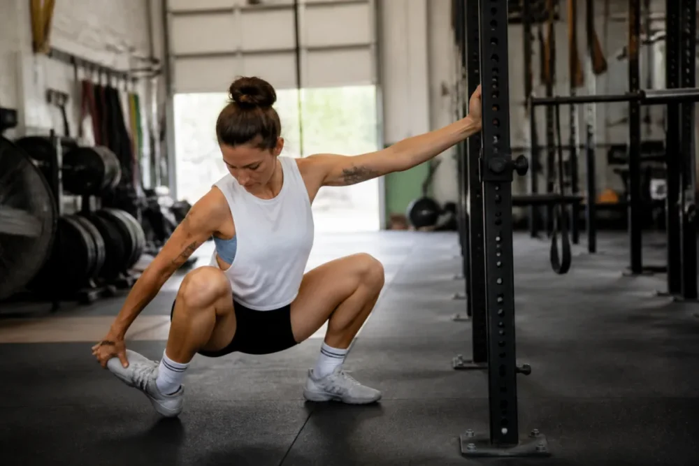 Échauffement musculation et mobilité avant une séance de reprise