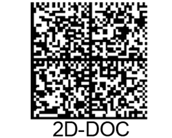 schéma 2D-Doc pour justificatif de domicile sécurisé