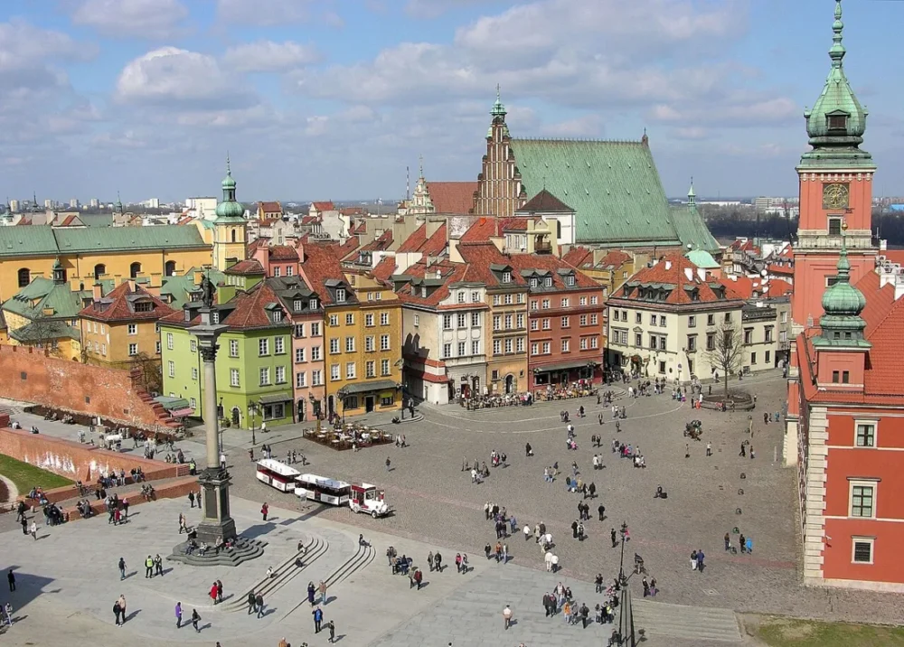Vieille Ville de Varsovie avec monuments Varsovie et patrimoine UNESCO Pologne