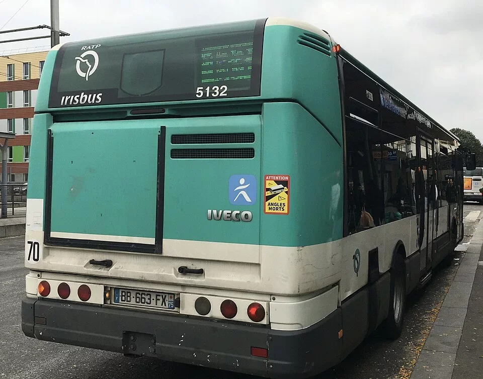 Bus Irisbus Citelis ligne 133, illustration des transports à Sarcelles vers Le Bourget