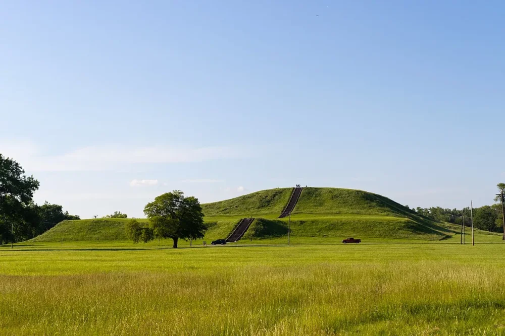 Cahokia Mounds excursion culturelle près de Saint-Louis Missouri