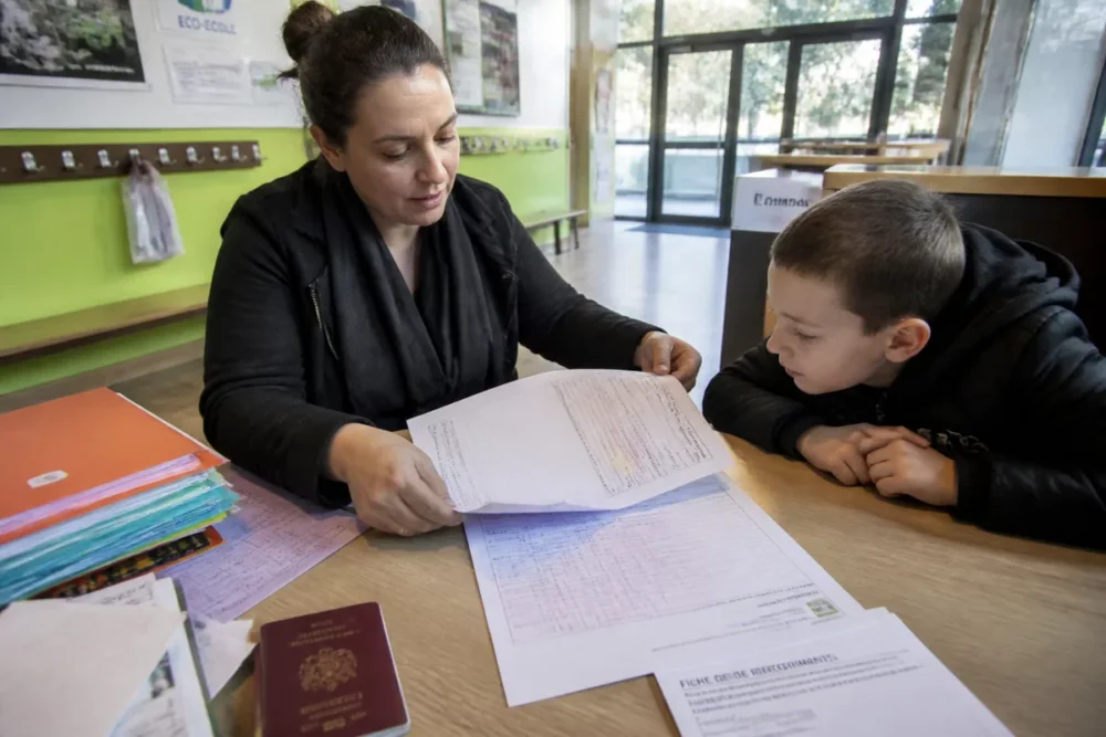 Processus d'inscription dans une école à Romilly-sur-Seine
