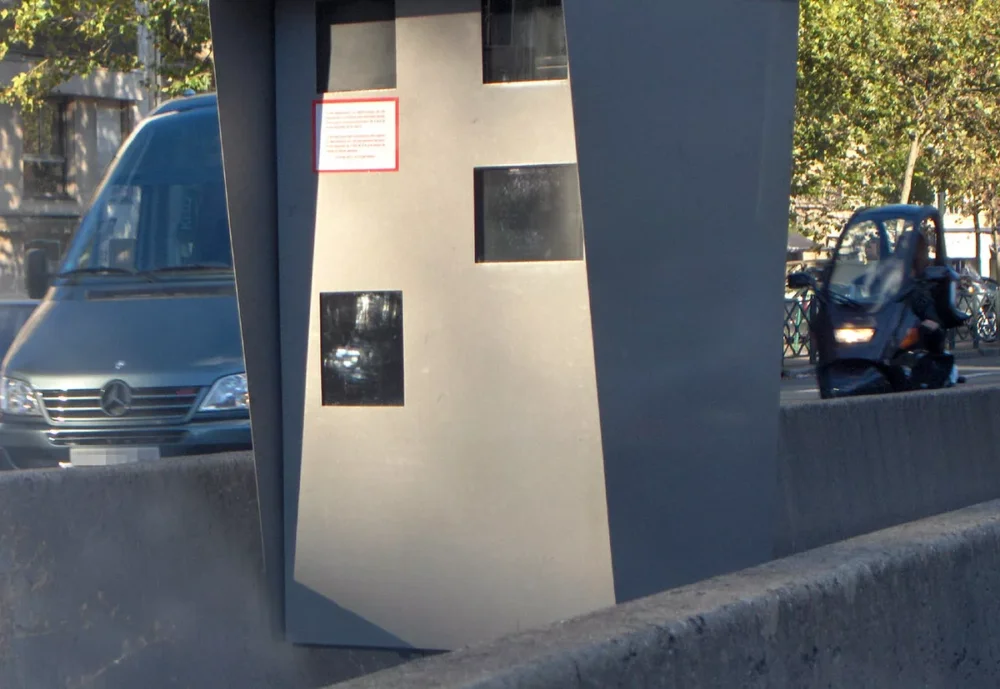 radar automatique et avis de contravention routière