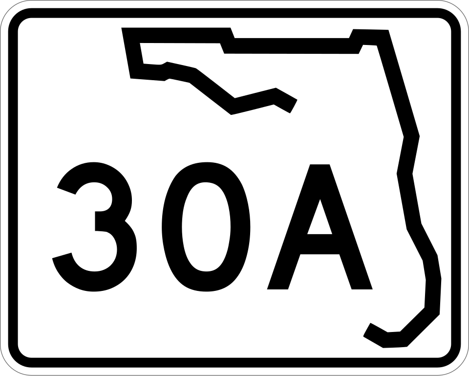 Scenic Highway 30A côte d’Émeraude Floride route touristique