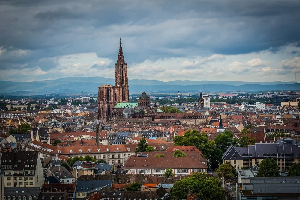Strasbourg quartier ouest et croissance urbaine de Hautepierre