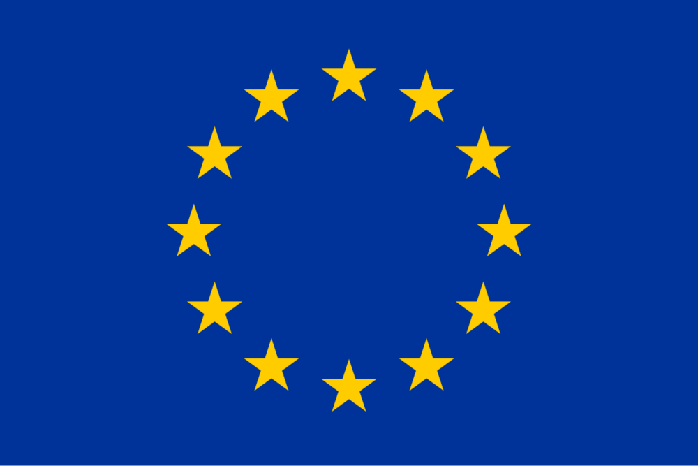 Drapeau de l’Union européenne illustrant la couverture mobile voyage dans les pays membres